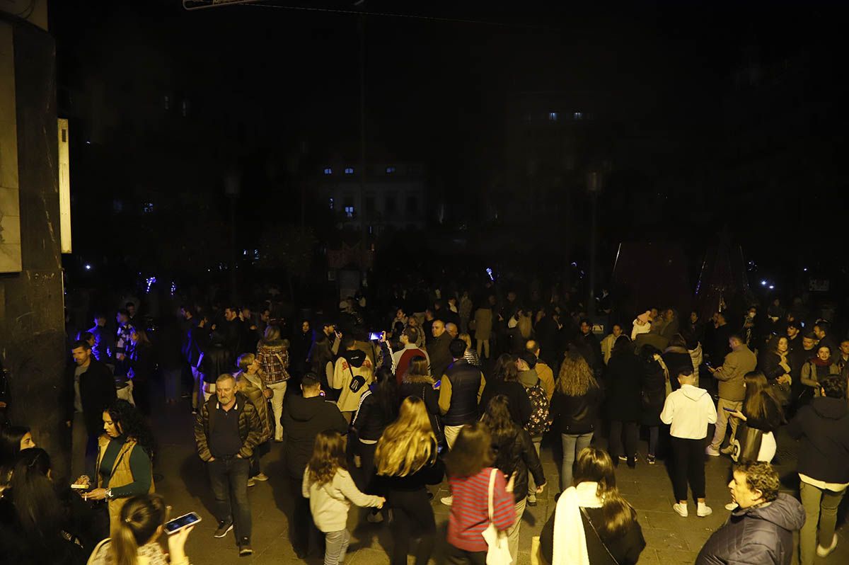 Encendido del alumbrado de Navidad en Córdoba