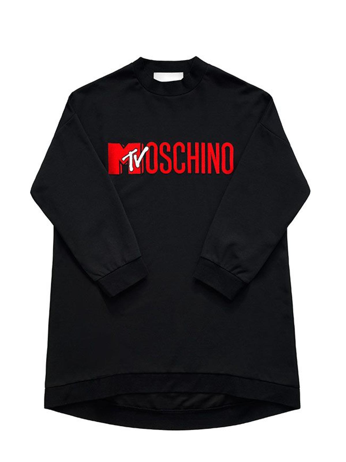 Todas las imágenes de la colección de Moschino x H&amp;M: sudadera con logo