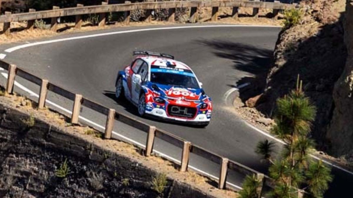 Yoann Bonato aumenta su ventaja al frente del 47 Rally Islas Canarias