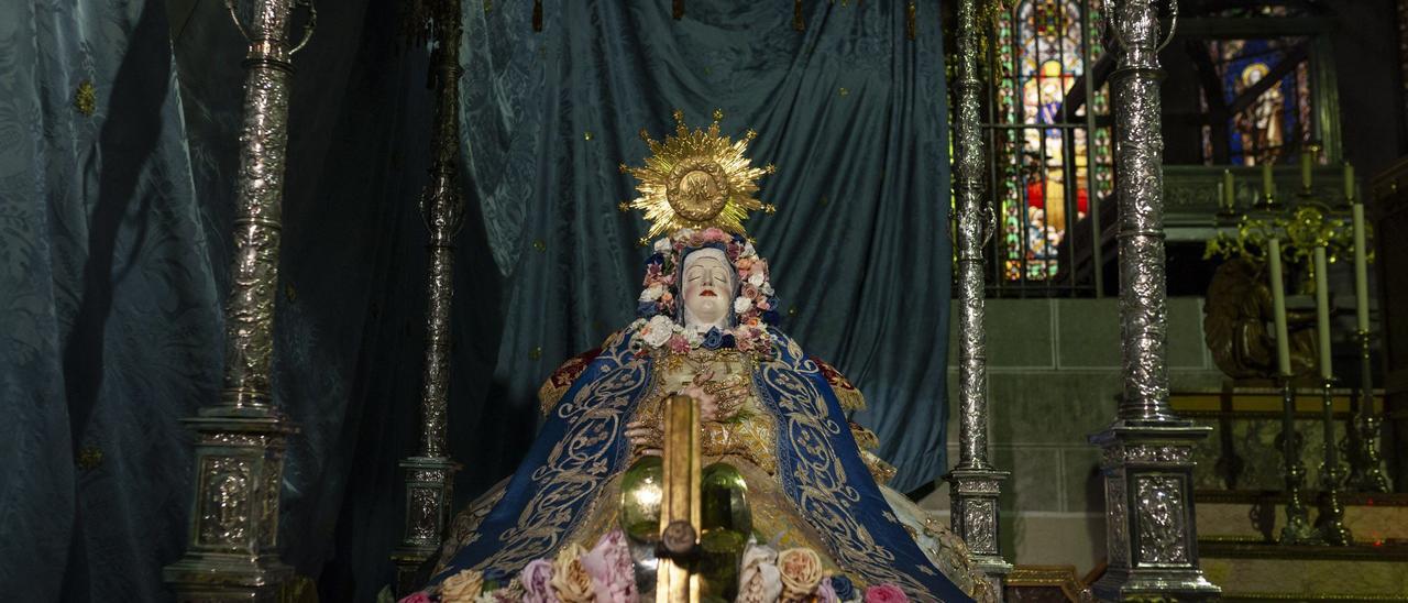Virgen del Tránsito en el Convento del Corpus Christi