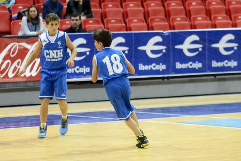 DÍA DEL MINIBASKET. Partidos de las 12:45 horas