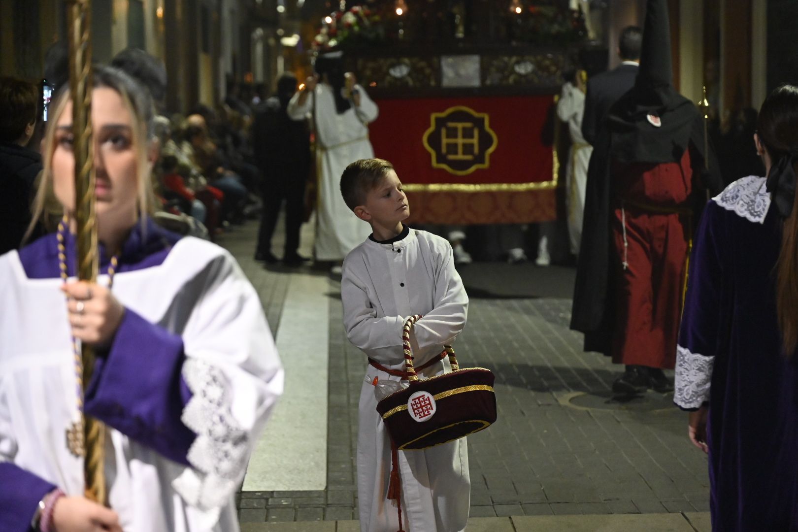 Las imágenes de la procesión del Santo Entierro en Vila-real