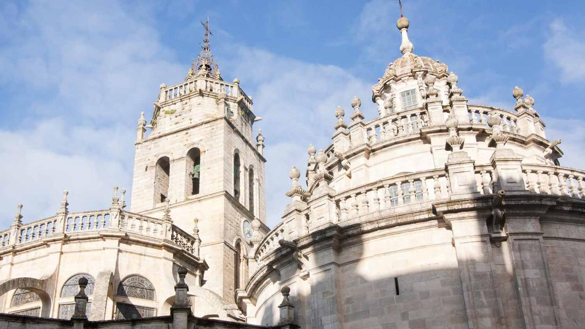 Tejados de la catedral de Lugo