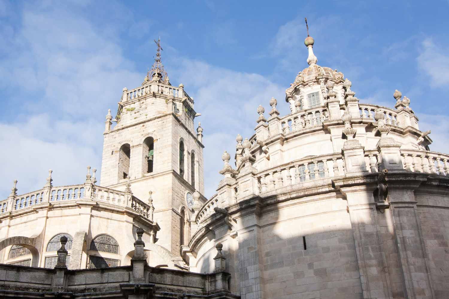 Tejados de la catedral de Lugo