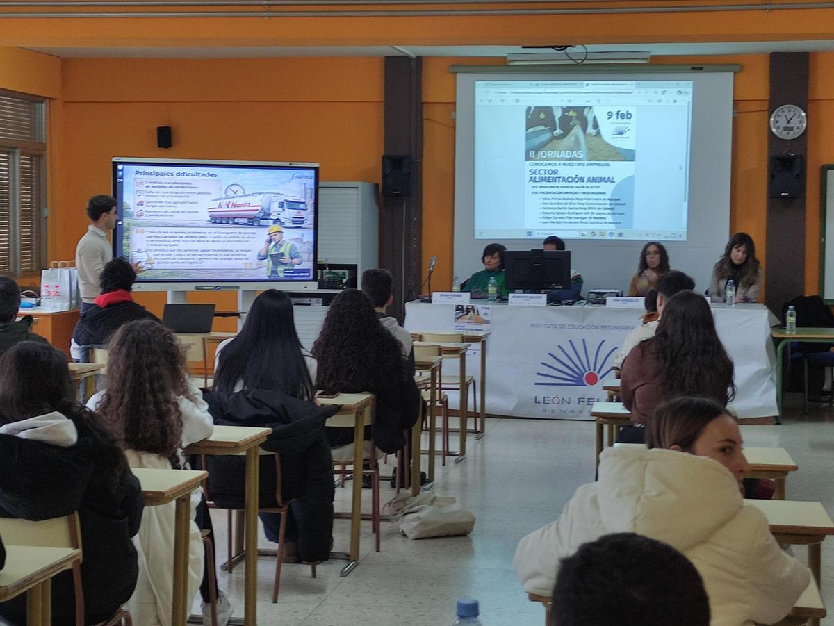 Jornada celebrada en el IES León Felipe.