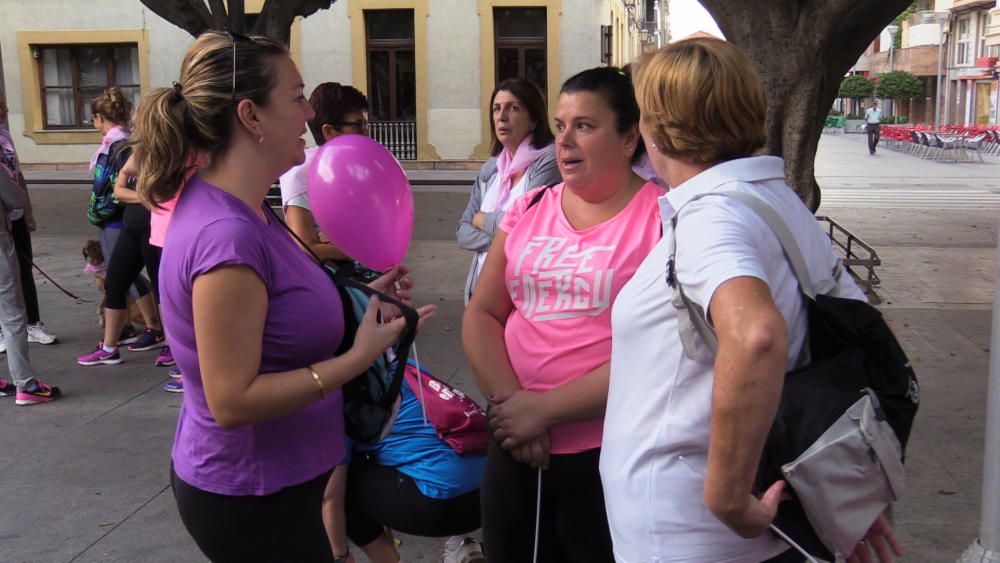 I Marcha Contra el Cáncer de Mama en Almoradí