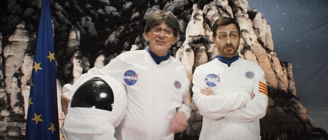 Puigdemont astronauta (‘Polònia’, TV3).