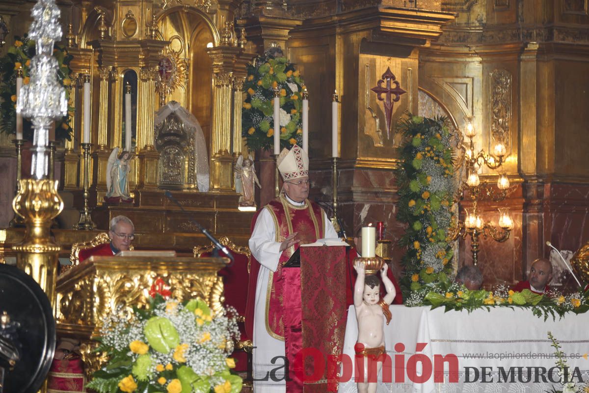 Fiestas de Caravaca: misa Pontifical en el día de la Vera Cruz