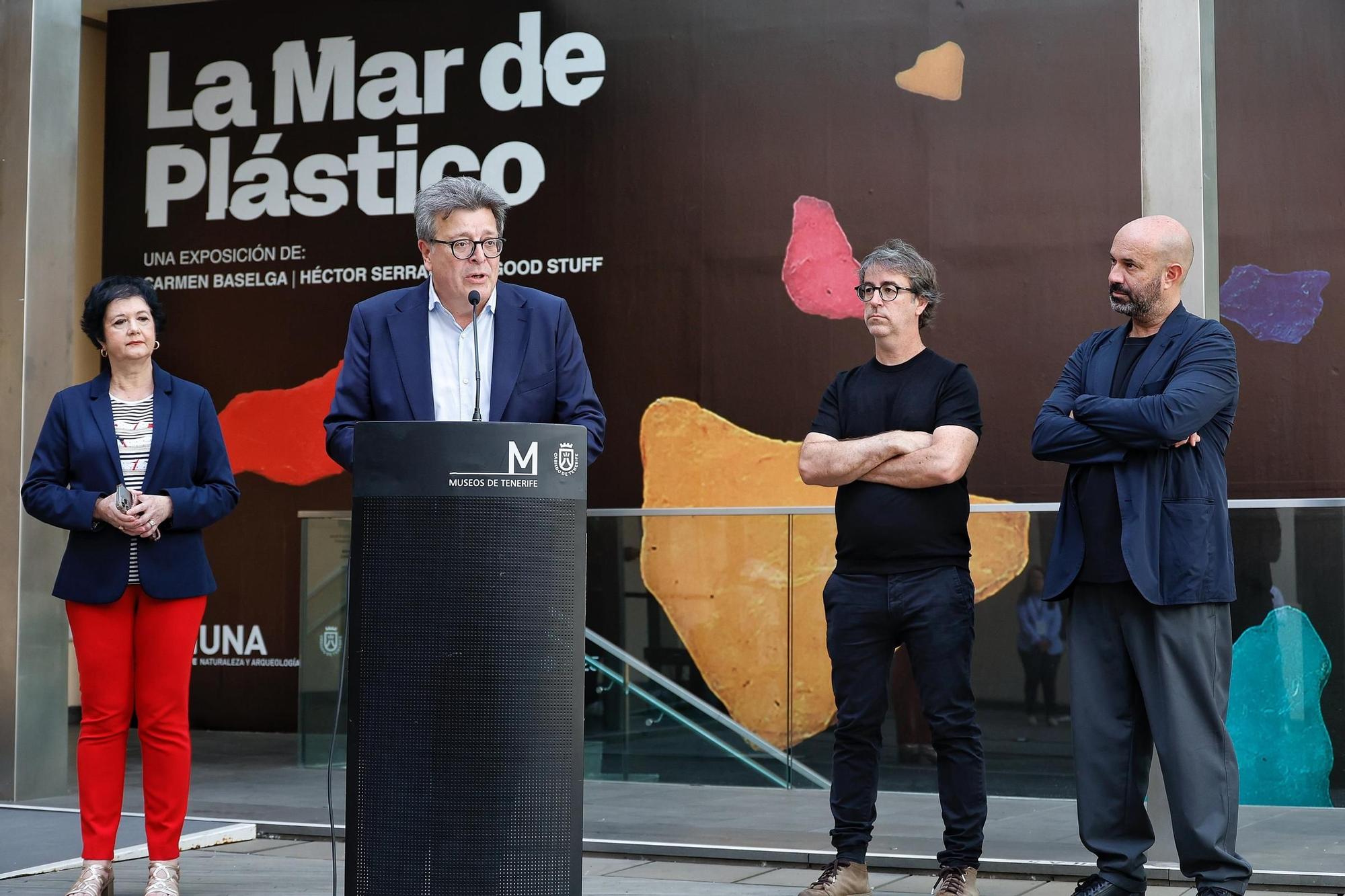 Presentación de la exposición 'La mar de plástico'