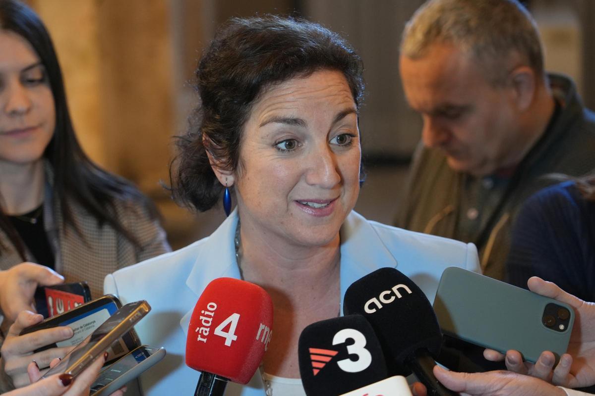 La consellera de Economia, Alícia Romero.