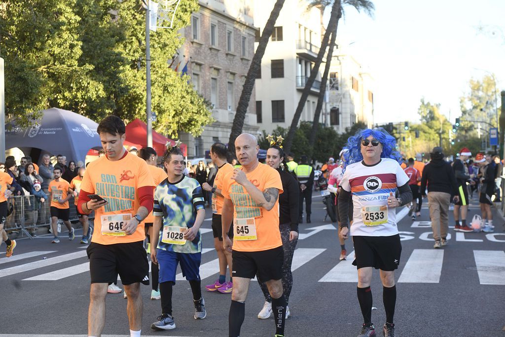 La San Silvestre 2025 en Murcia, en fotografías