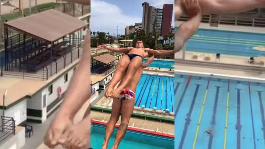 Carlos Gimeno y Nico García Boissier asombran al Metropole con un salto impresionante