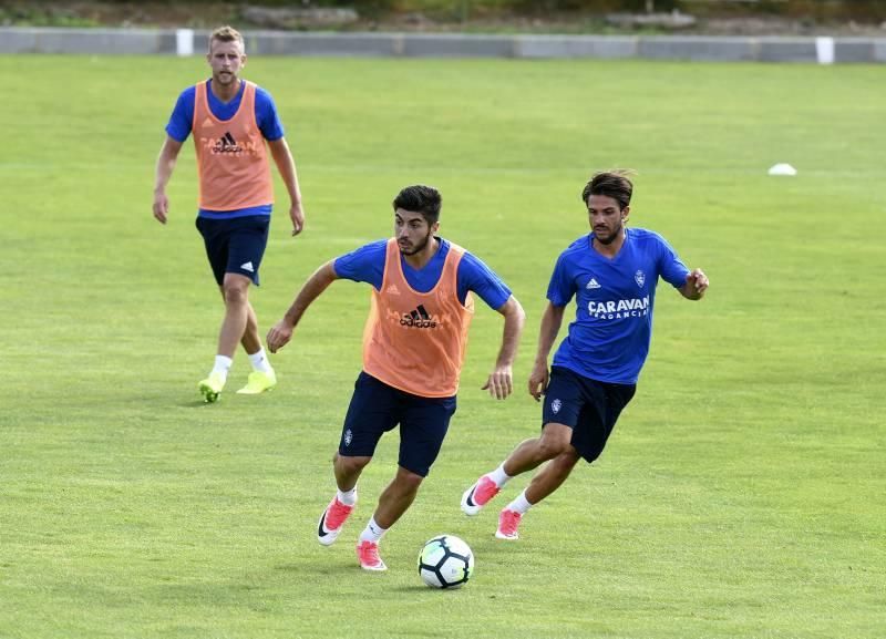 Primer entrenamiento del Real Zaragoza