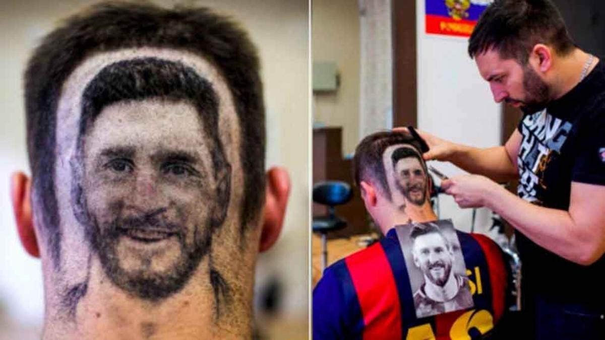 El serbio Mario Hvala, un artista en el corte de pelo