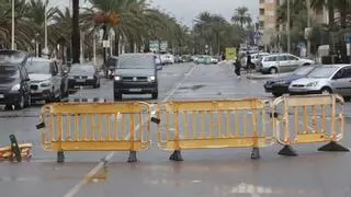 Alerta naranja en Sagunt por fuertes precipitaciones