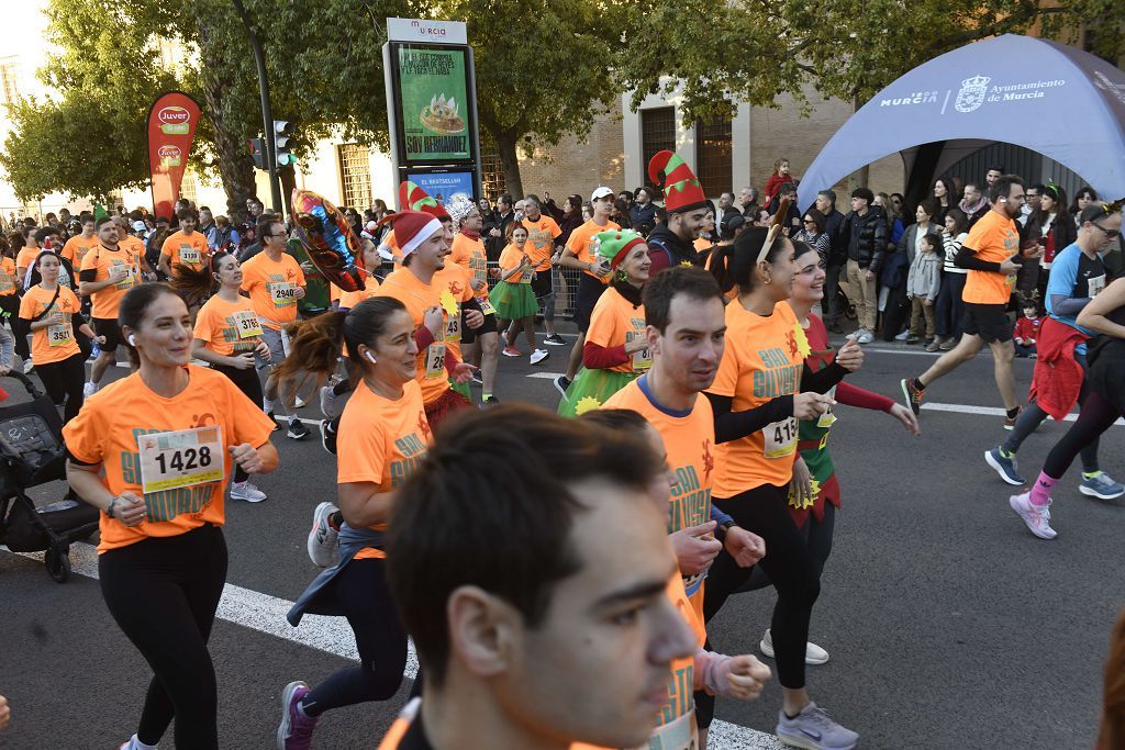 La San Silvestre 2025 en Murcia, en fotografías
