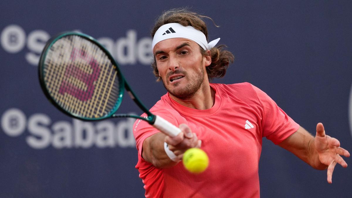 Stefanos Tsitsipas, en su debut contra Sebastian Ofner