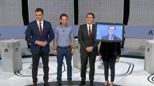 Los protagonistas del debate, desde el punto de vista de @gerardotc