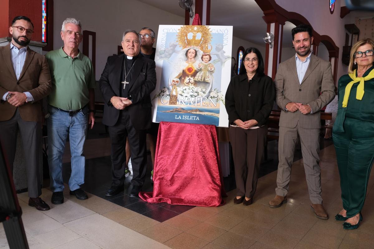 Presentación de la coronación canónica de la Virgen del Carmen de La Isleta