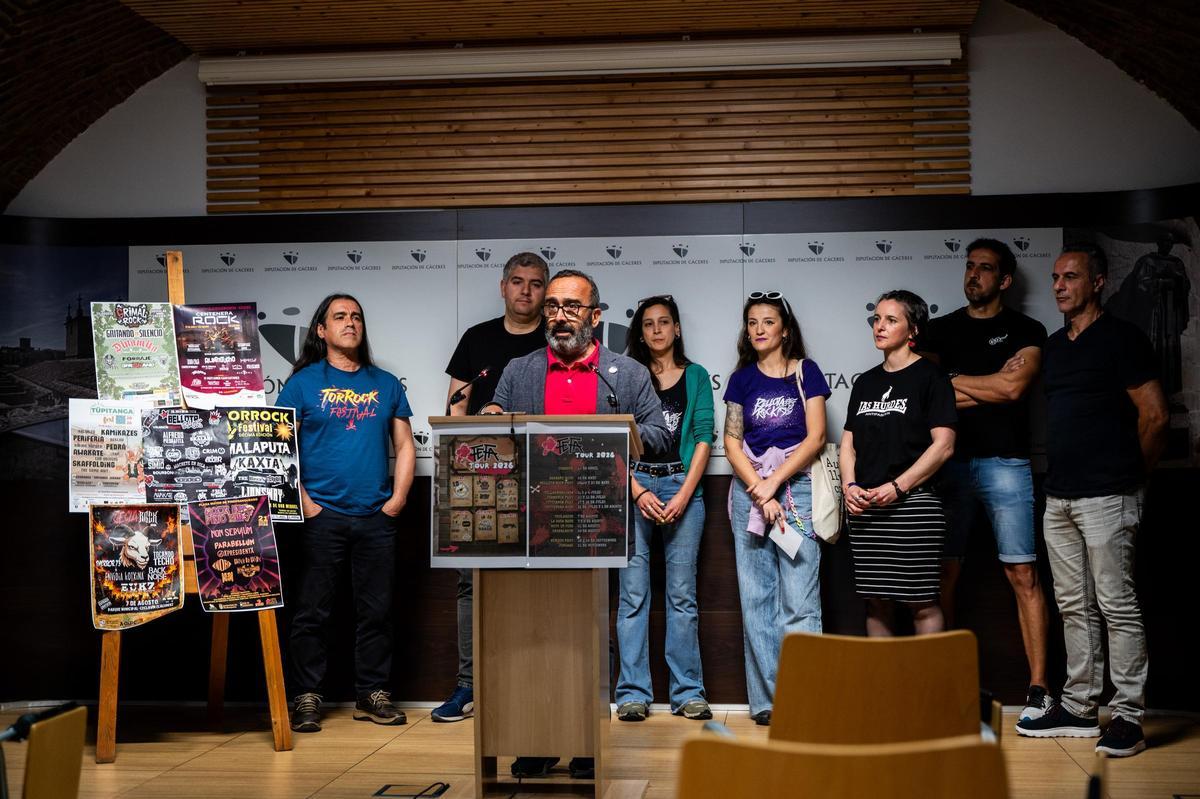 Miguel Ángel Morales, en la presentación.
