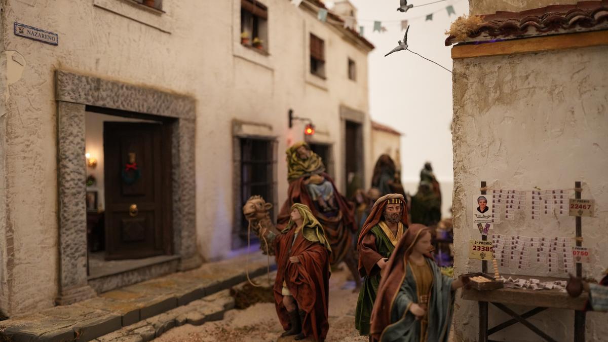 Recreación de la calle Nazareno, uno de los espacios locales que incorpora.