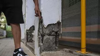 Las viviendas de la fase III de Jinámar aguardan por su primera rehabilitación en más de 40 años