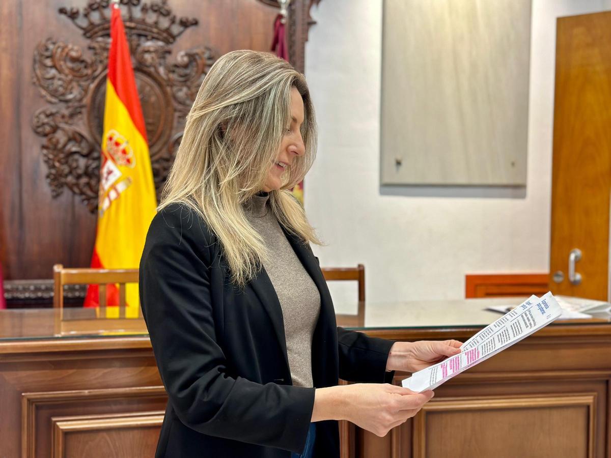 María de las Huertas García, est lunes.