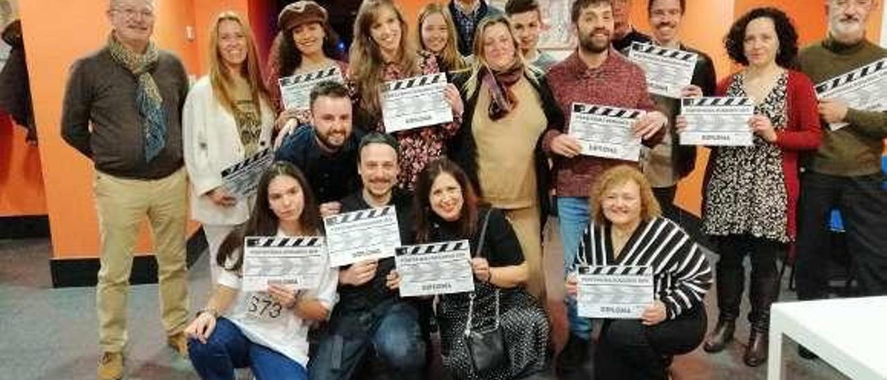 Asistentes a Pontevedra Rodando, de la Film Commission. // FdV