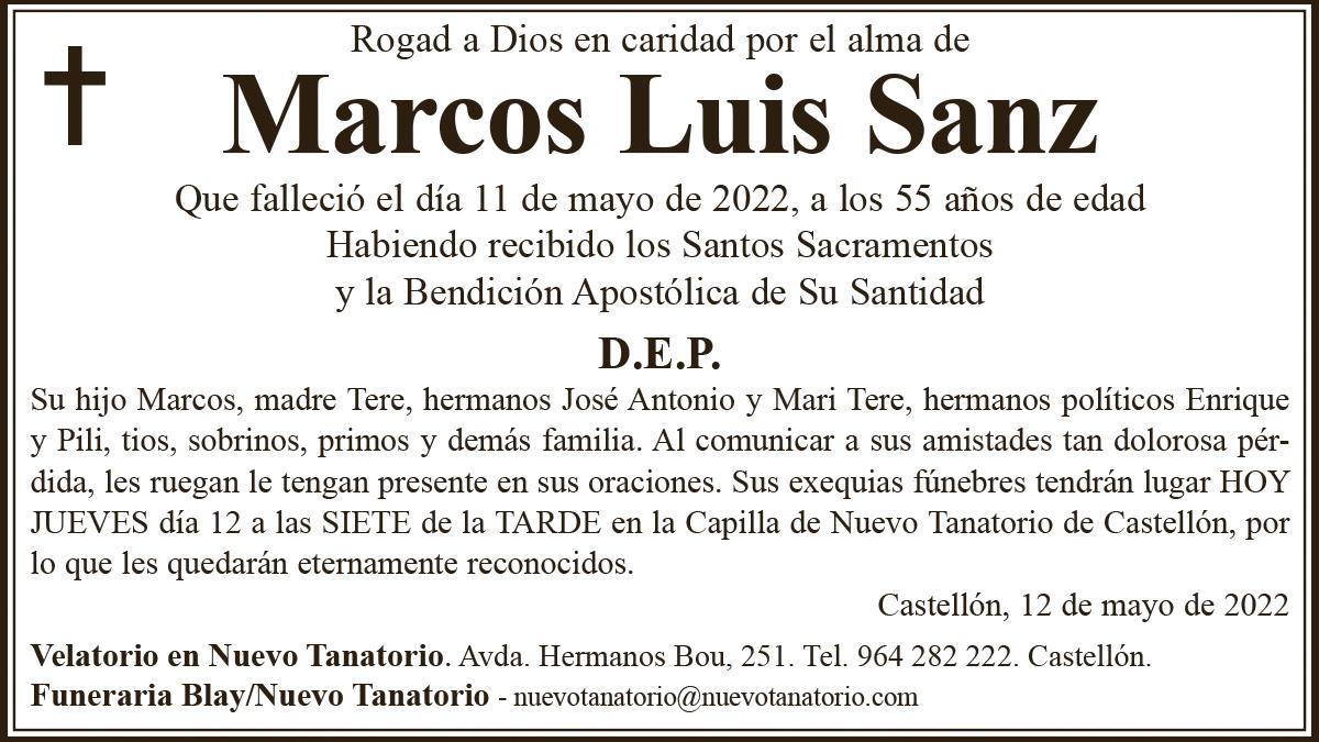 Marcos Luis Sanz