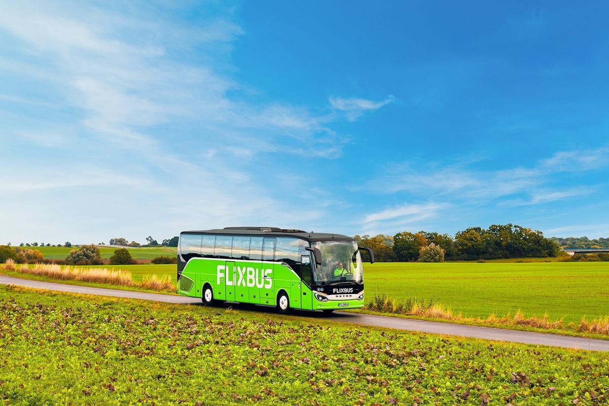Autobús de FlixBús.