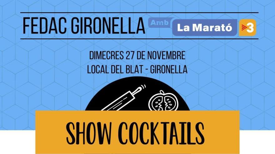 Fedac Gironella organitza una jornada solidària amb un «Show Cocktails» i un taller per a petits cuiners
