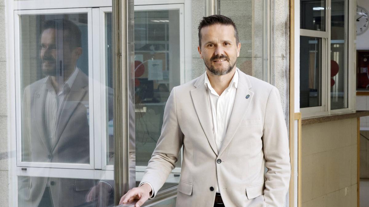 Jacobo Porteiro, candidato del Rectorado de la Universidad de Vigo