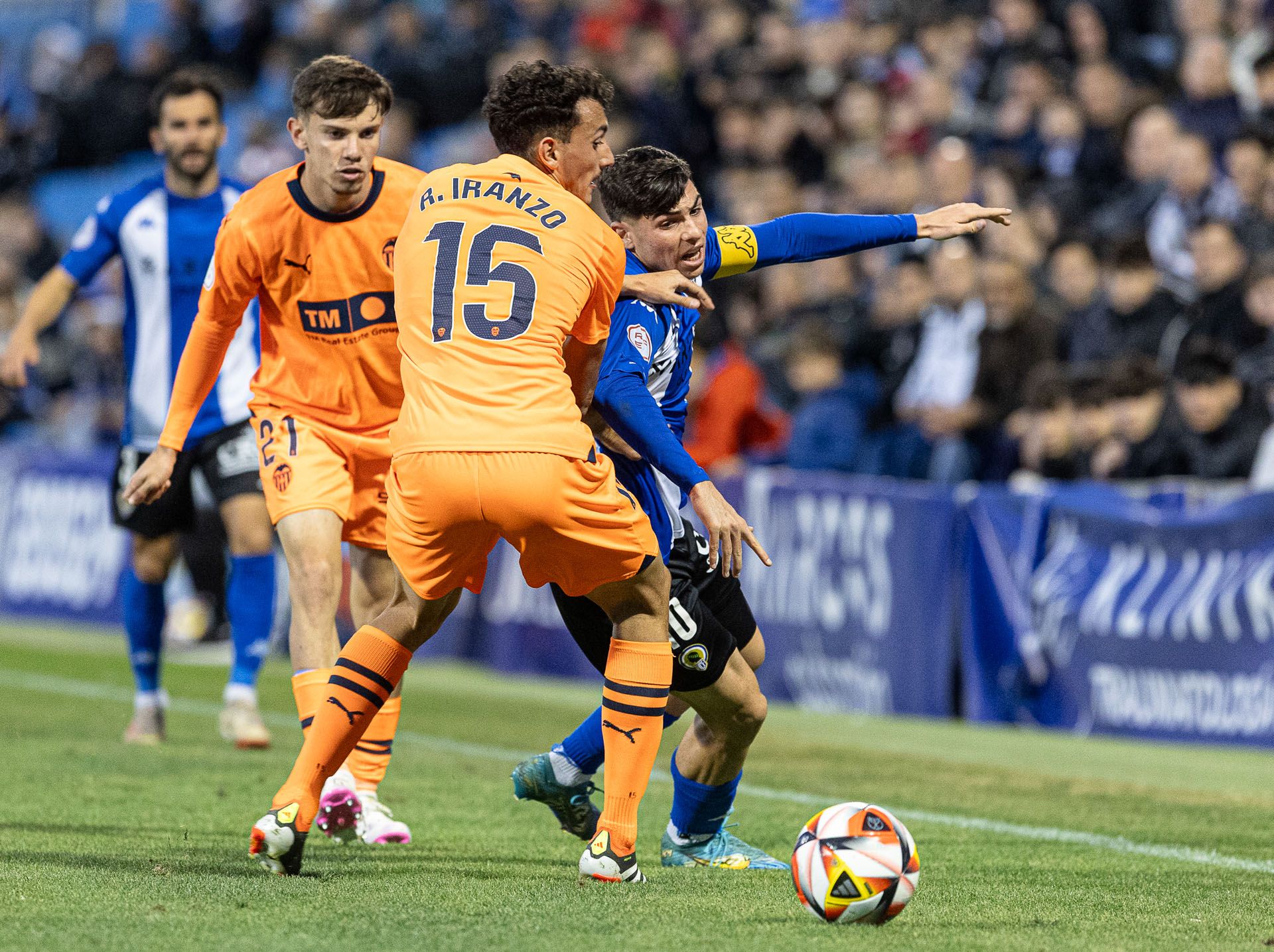 El Hércules no consigue la victoria frente al Valencia Mestalla