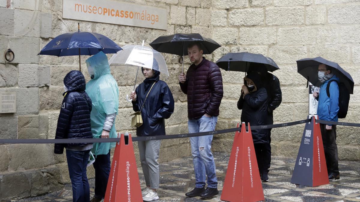 La borrasca Celia deja las primeras lluvias intensas del año sobre la provincia de Málaga