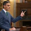 El presidente del Gobierno, Pedro Sánchez, comparece durante una sesión extraordinaria en el Congreso de los Diputados, a 17 de julio de 2024, en Madrid (España). Pedro Sánchez presenta hoy las líneas fundamentales del Plan de Acción por la Democracia, ta