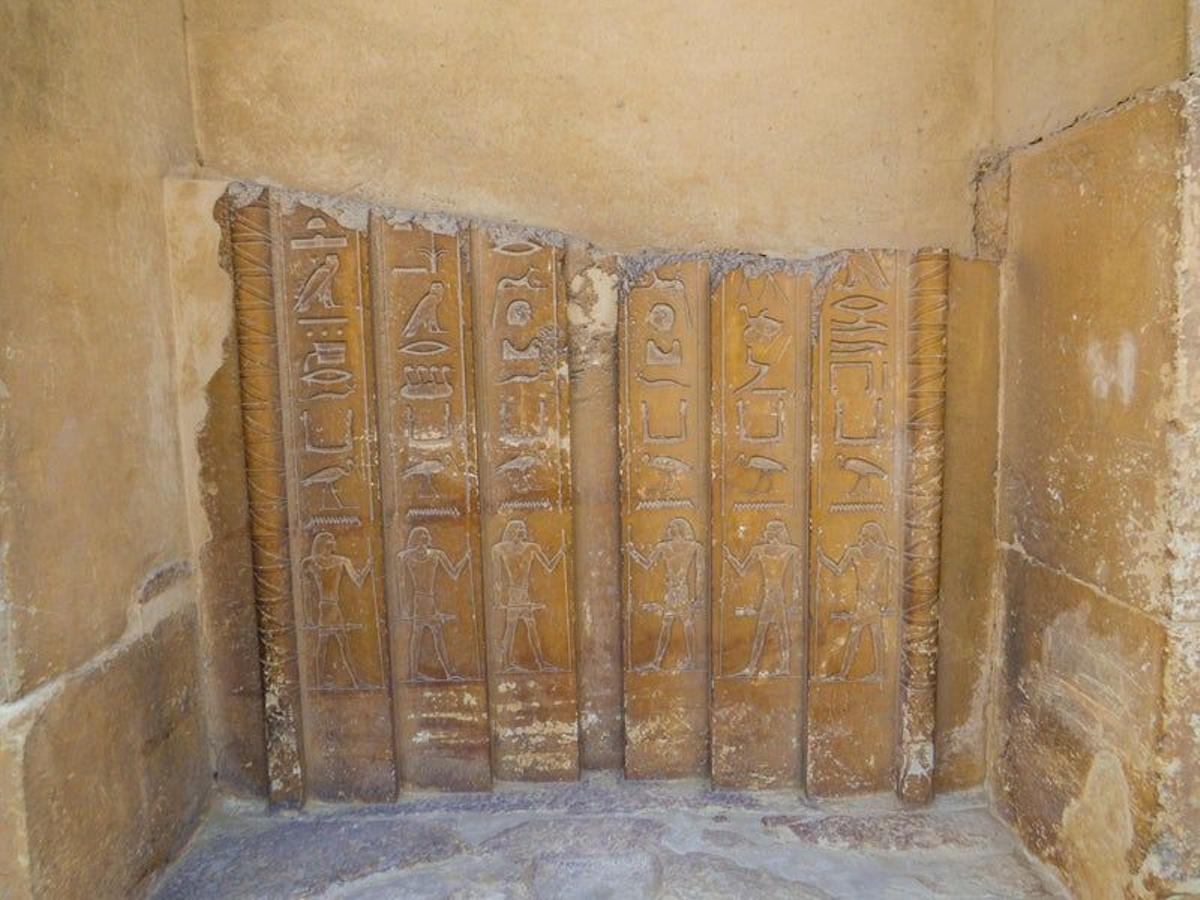 Interior de la Pirámide Zoser