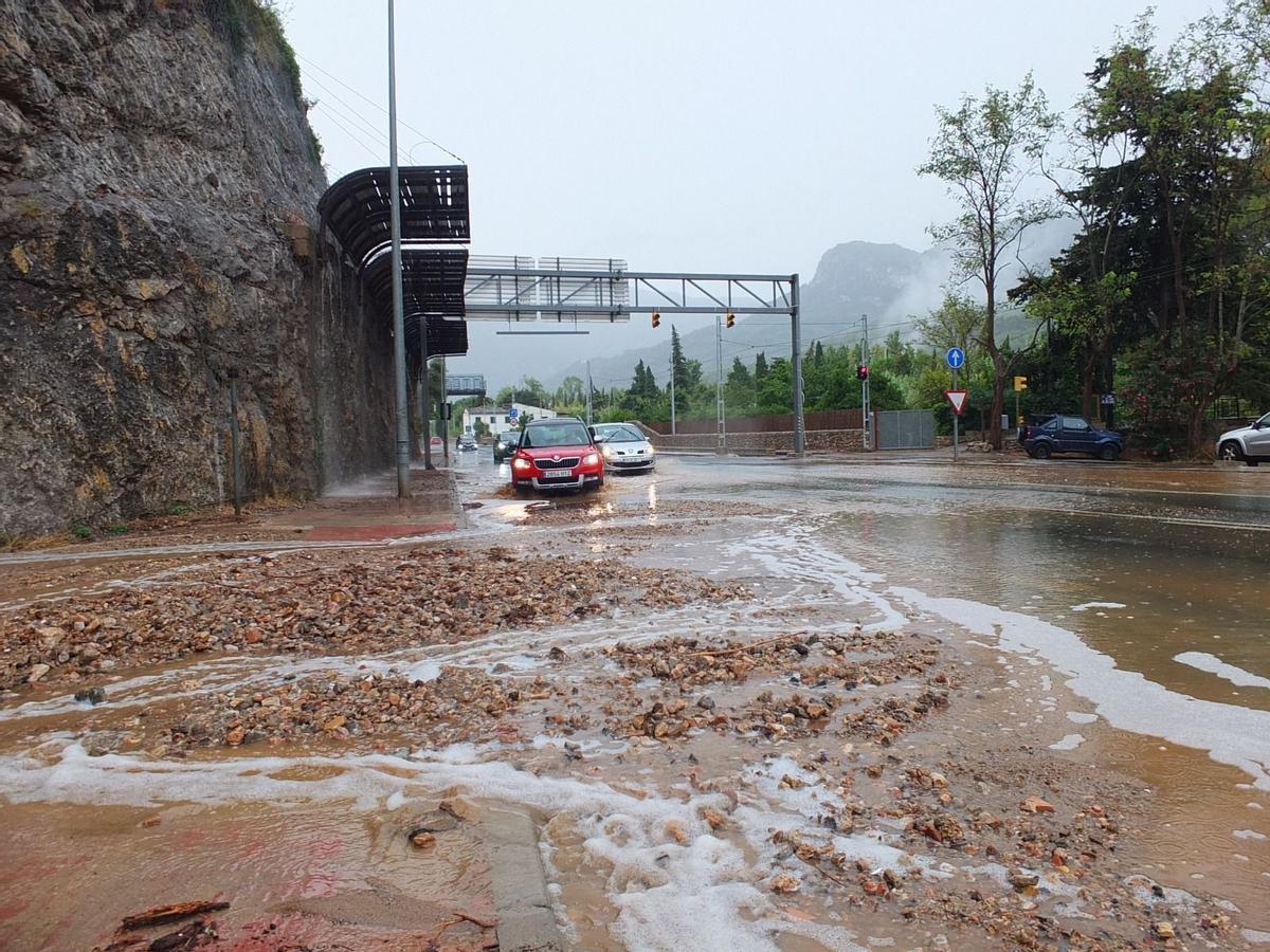 Los efectos de la DANA en Port Sóller, en imágenes