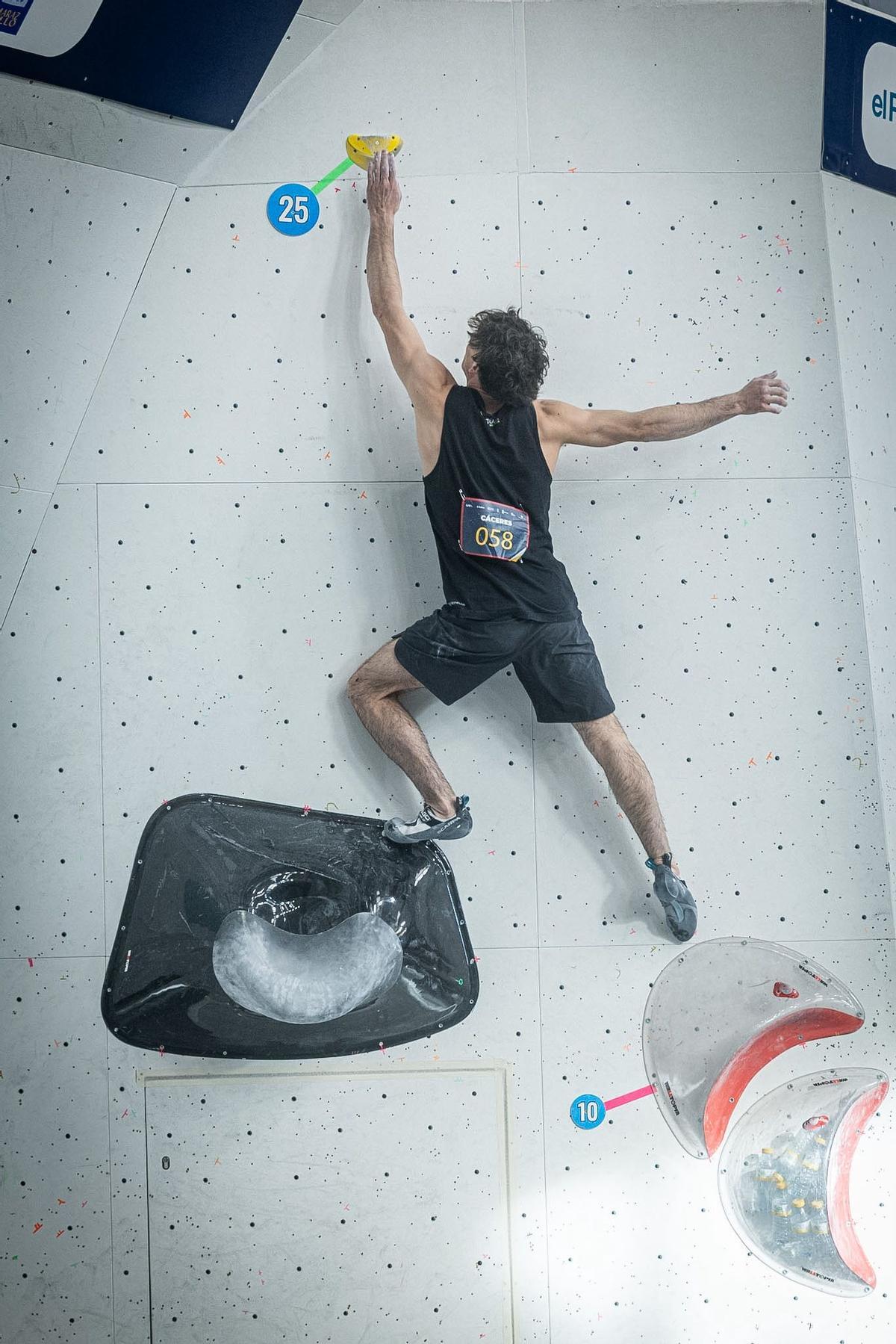 Galería | Segunda jornada de la Copa de España de Escalada en Cáceres