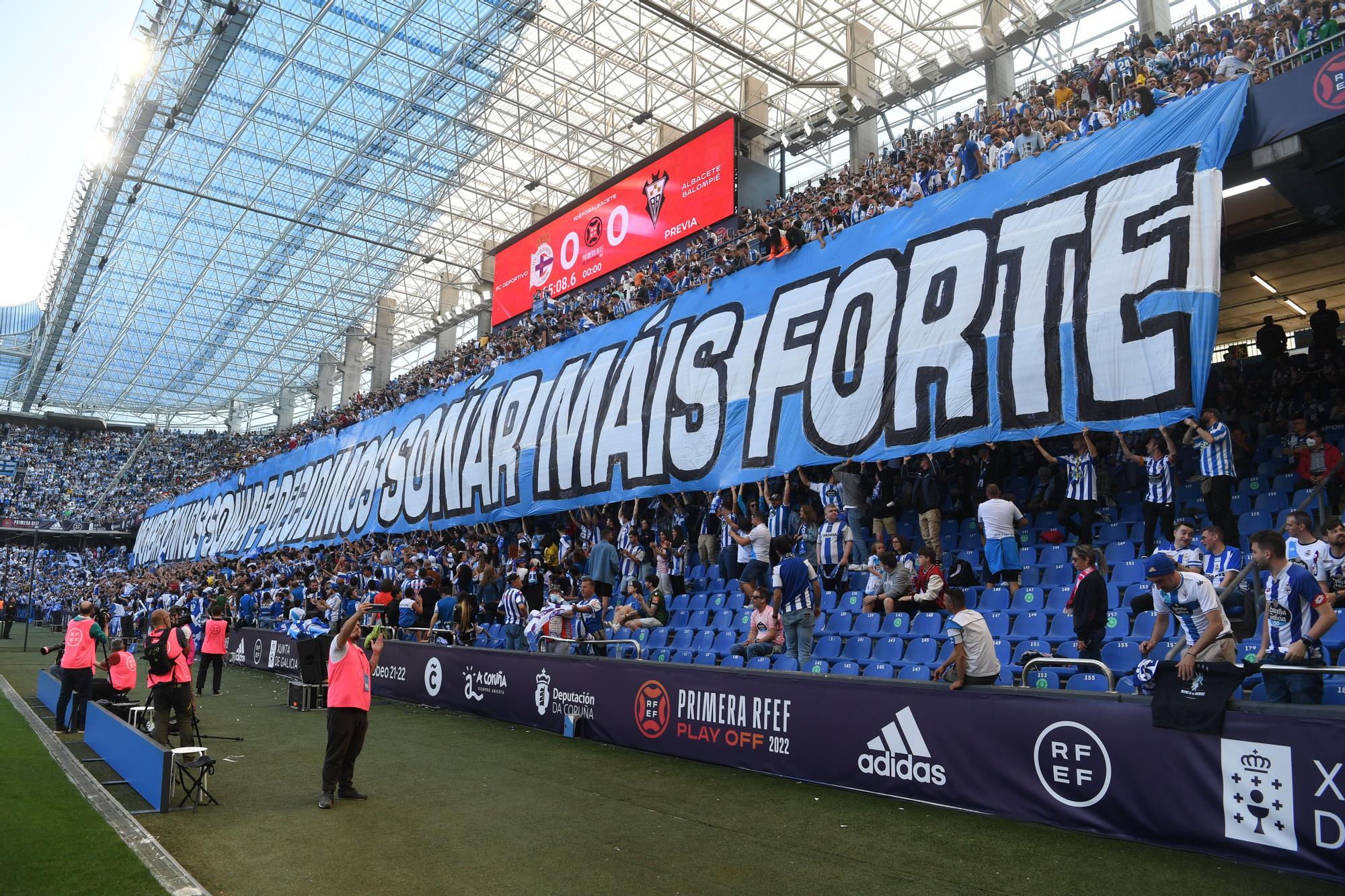 Decepción histórica en Riazor tras el Deportivo-Albacete