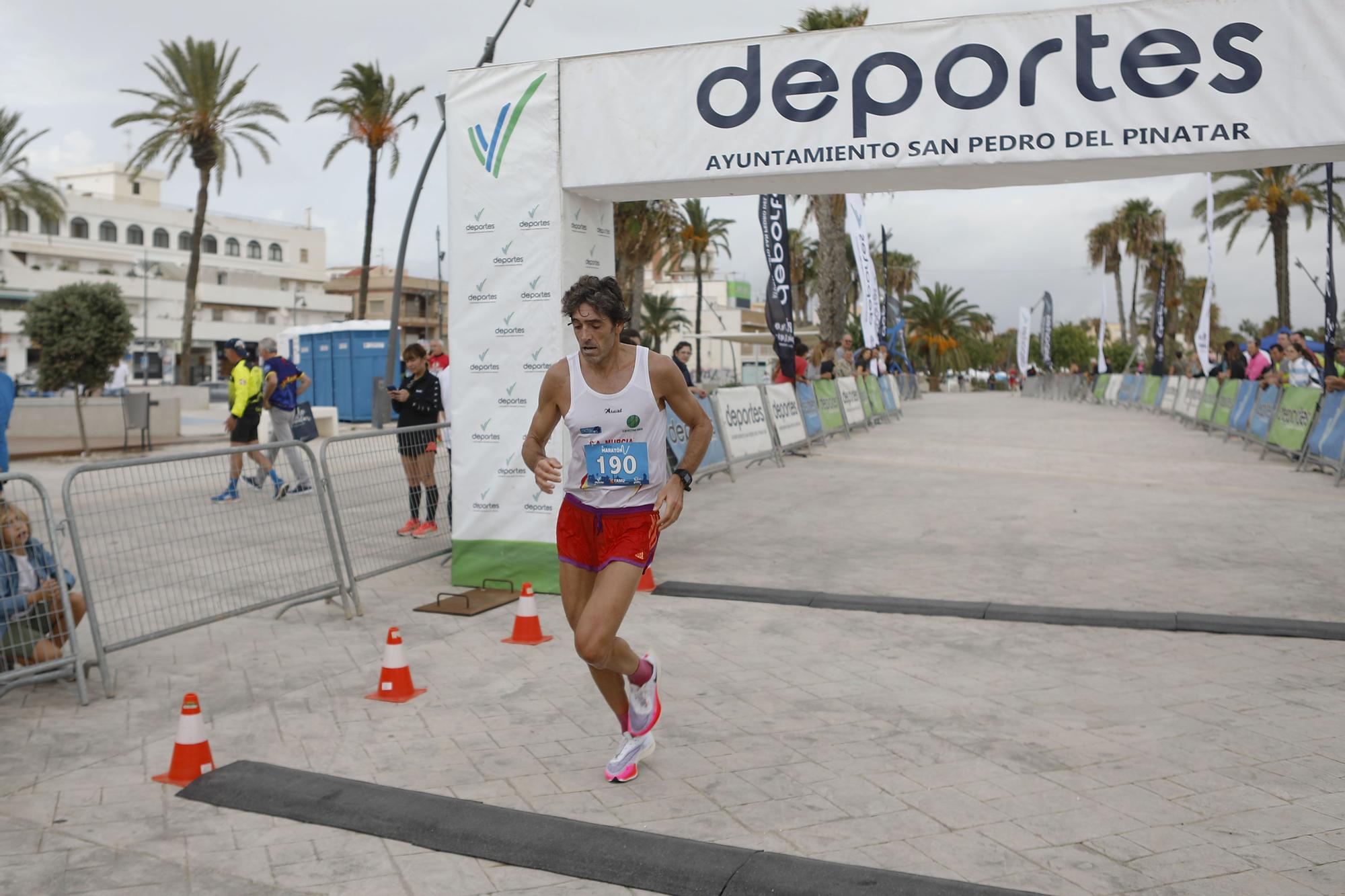 La media maratón Paraíso Salado de San Pedro del Pinatar, en imágenes