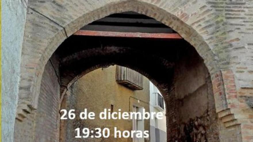 Cartel de la presentación.