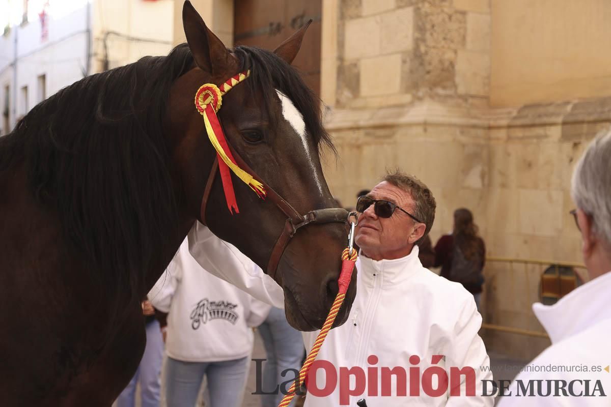 Concurso de caballo a pelo: pasacalles hasta el Hoyo en Caravaca