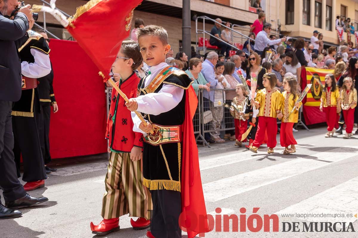 Desfile infantil del Bando Moro en las Fiestas de Caravaca