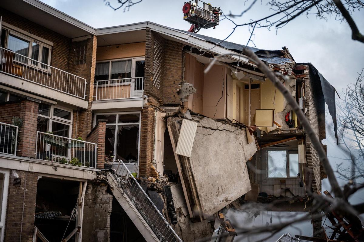 Un muerto y heridos por la explosión de un edificio en La Haya