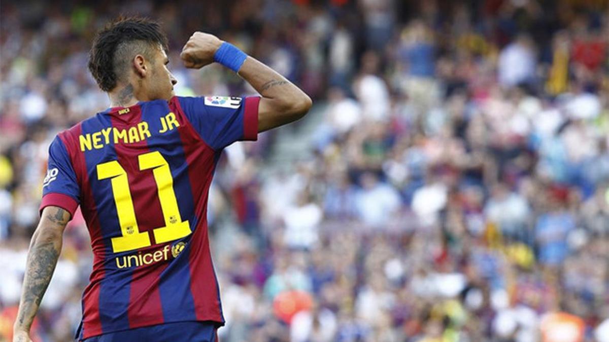 Neymar Jr., 'abrelatas' del FC Barcelona por décimo partido