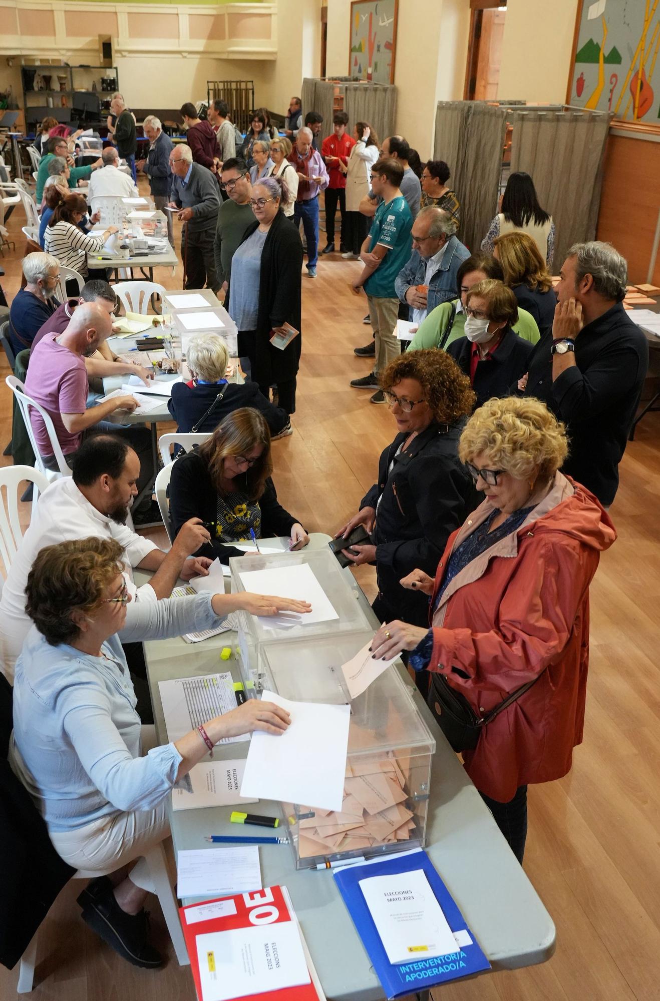 Las imágenes de la jornada electoral del 28M en Castellón