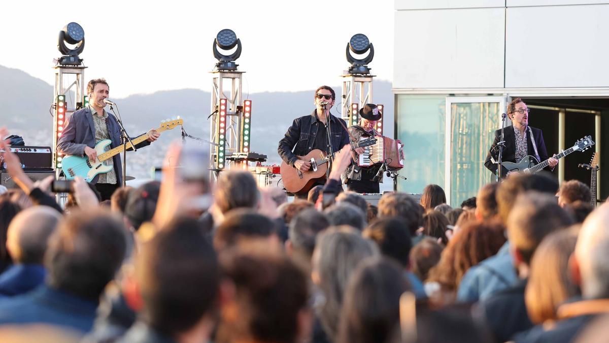 Foto de archivo de un concierto de Depedro en el TerraCeo de Vigo.