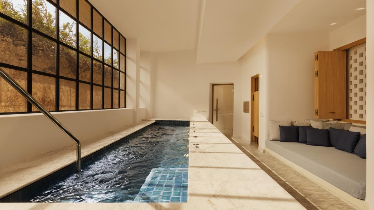 Spa Plunge Pool de Six Senses Ibiza.