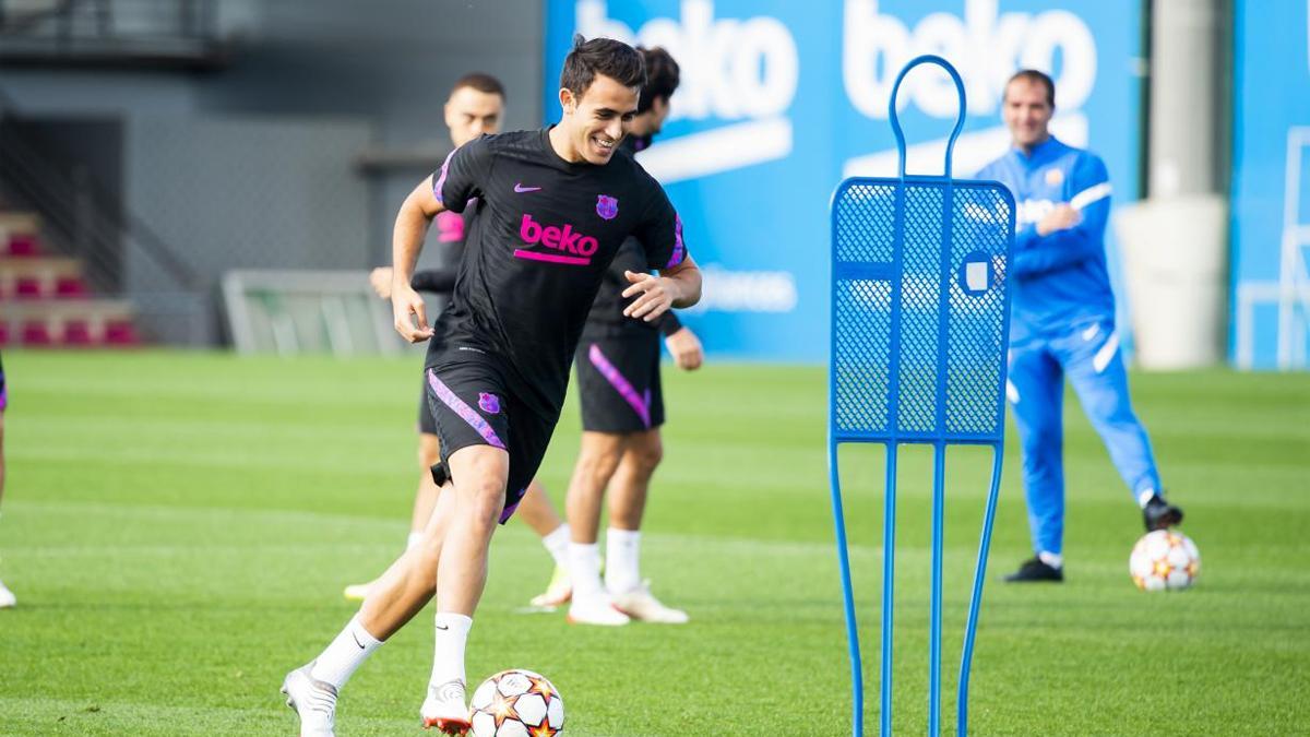 Eric Garcia, en la última sesión