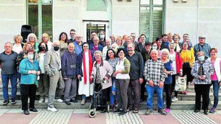 Sor Lucía Caram dona suport a la concentració de Navarcles contra la guerra a Ucraïna | J. GRANDIA